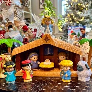Fisher-Price Little People Deluxe Christmas Story